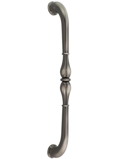 Bella Appliance Pull - 12 inch Center-to-Center in Brushed Pewter.